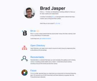 Bradjasper.com(Brad Jasper) Screenshot