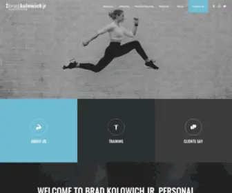 BradkolowichJr.com(Personal Trainer Atlanta) Screenshot