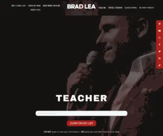 Bradlea.com(Brad Lea) Screenshot
