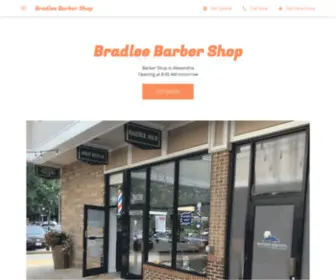 Bradleebarbershop.com(Bradlee Barber Shop) Screenshot