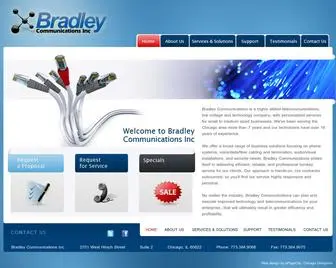 Bradleycomm.com(Bradley Communications) Screenshot