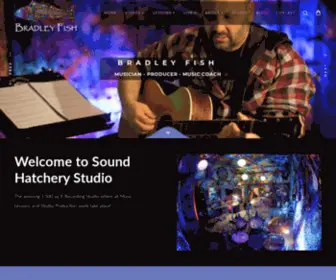 Bradleyfish.com(Musician) Screenshot