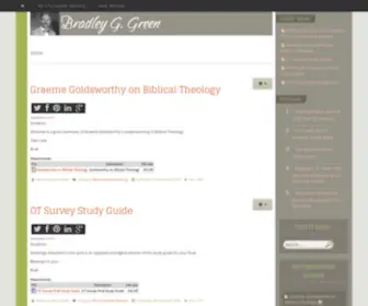 Bradleyggreen.com(Bradley G) Screenshot