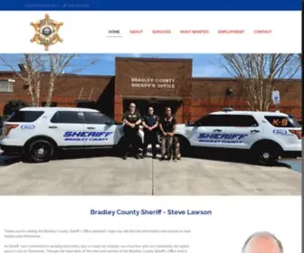 Bradleysheriff.com(BCSO) Screenshot