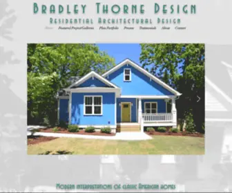 Bradleythornedesign.com(Bradley Thorne Design) Screenshot