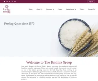 Bradmagroup.com.qa(Bradma Group) Screenshot