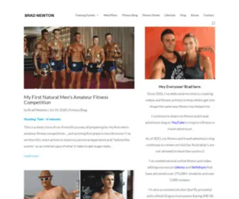Bradnewtonfitness.com(Brad Newton Fitness) Screenshot