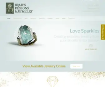 Bradsdesignsandjewelry.com(Excellence) Screenshot