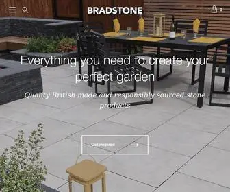 Bradstone.com(Block Paving) Screenshot