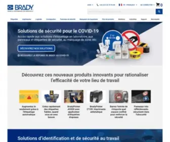 Brady.fr(Brady FR) Screenshot