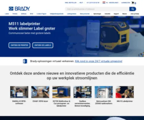Brady.nl(Brady) Screenshot