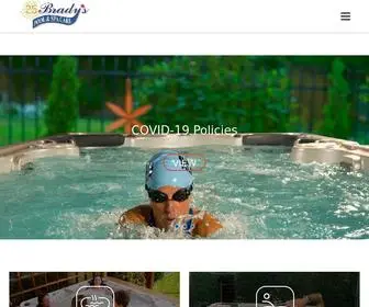 Bradyshottubsottawa.com(Ottawa's Best Hot Tubs and Swim Spas) Screenshot