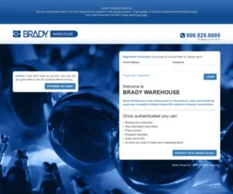 Bradywarehouse.com(Brady Warehouse) Screenshot