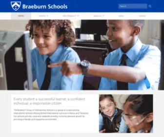 Braeburn.com(Braeburn Group of International Schools) Screenshot