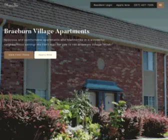 Braeburnvillage.com(Eastside Indianapolis Apartments) Screenshot