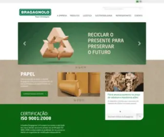 Bragagnolo.com.br(Bragagnolo Papel e Embalagens) Screenshot