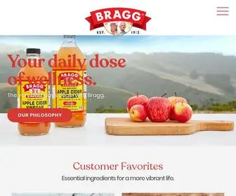 Bragg.com(Bragg Live Foods) Screenshot