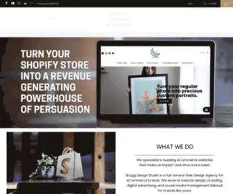 Braggdesign.studio(Manila experts in Shopify web design. Bragg Design Studio) Screenshot