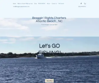 Bragginrightscharters.com(Fishing,Sportfishing, Go Fishing) Screenshot