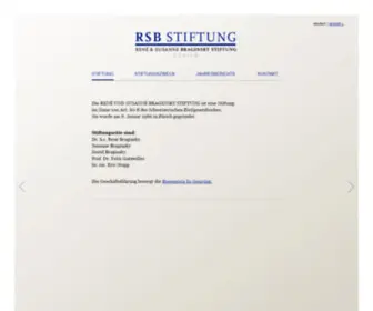 Braginskystiftung.ch(Susanne) Screenshot