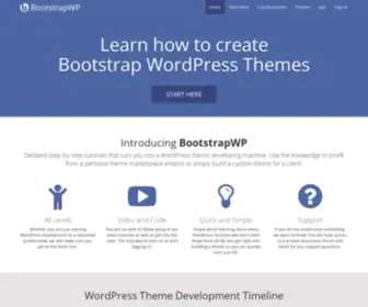 Bragthemes.com(Bootstrap WordPress Tutorials) Screenshot