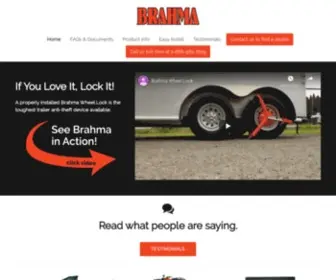 Brahmalock.com(Brahmalock) Screenshot