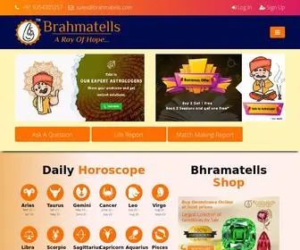 Brahmatells.com(A Ray Of Hope) Screenshot