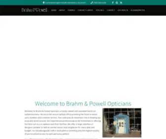 Brahmpowell.com(Alexandria Optical Store) Screenshot