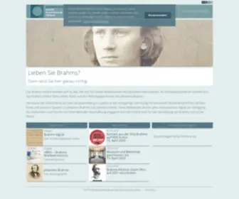 Brahms-Institut.de(Allgemeines) Screenshot