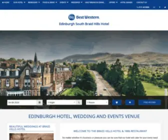 Braidhillshotel.co.uk(Edinburgh Hotel) Screenshot