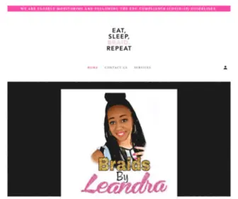 Braidsbyleandra.com(Braided Hairstyles) Screenshot