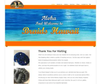 Braidshawaii.com(Braids Hawaii) Screenshot