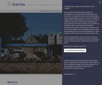Braidvet.co.uk(Braid Vets do much more than treat poorly pets) Screenshot
