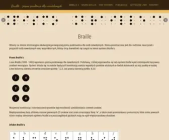 Braille.pl(Pismo punktowe dla niewidomych) Screenshot