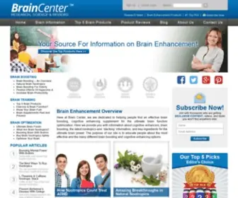 Brain-Center.net(Just another WordPress site) Screenshot