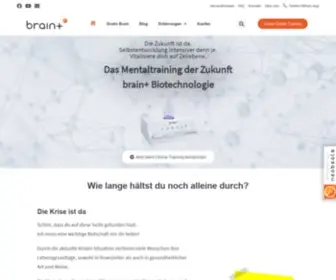 Brain-Plus.de(Startseite) Screenshot