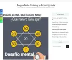 Brain-Training.org Screenshot