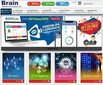 Brain.net.pk(Brain NET) Screenshot