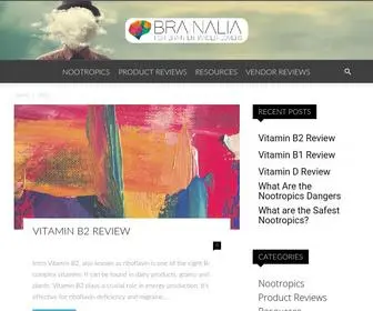 Brainalia.com(For Brain Enhancer Lovers) Screenshot