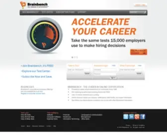 Brainbench.com(Brainbench) Screenshot