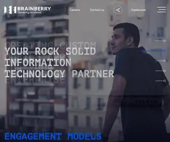 Brainberry.ua(Delivering excellence with professionals at Brainberry.ua) Screenshot