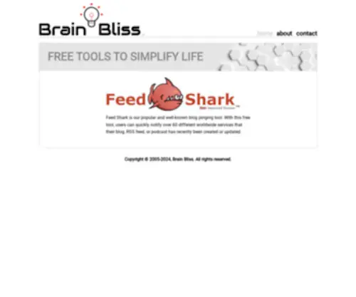 Brainbliss.com(Brain Bliss) Screenshot
