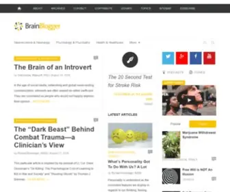 Brainblogger.com(Brain Blogger) Screenshot