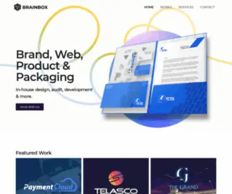 Brainboxagency.com(Web Design & UI/UX Design Agency Los Angeles California) Screenshot