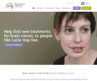 Braincancercollective.com.au(Brain cancer) Screenshot