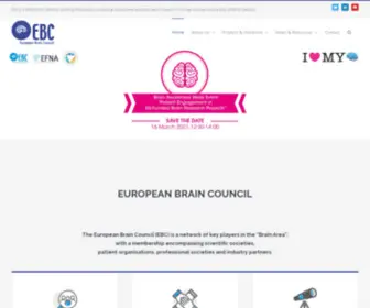 Braincouncil.eu(The European Brain Council (EBC)) Screenshot
