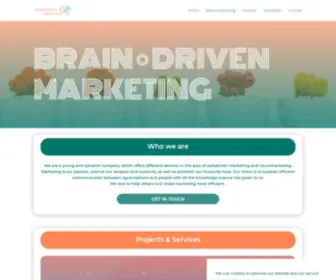 Braindriven-Marketing.com(Braindriven Marketing combines datadriven &amp; neuromarketing. Our focus) Screenshot