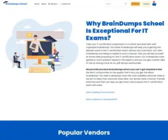 Braindumpsschool.com(Braindumpsschool) Screenshot