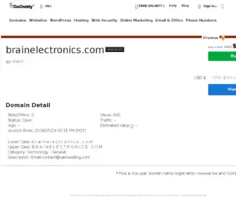 Brainelectronics.com(Brainelectronics) Screenshot