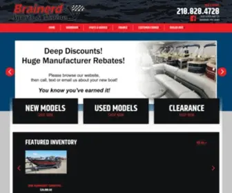 Brainerdsports.net(Brainerd sports & marine) Screenshot